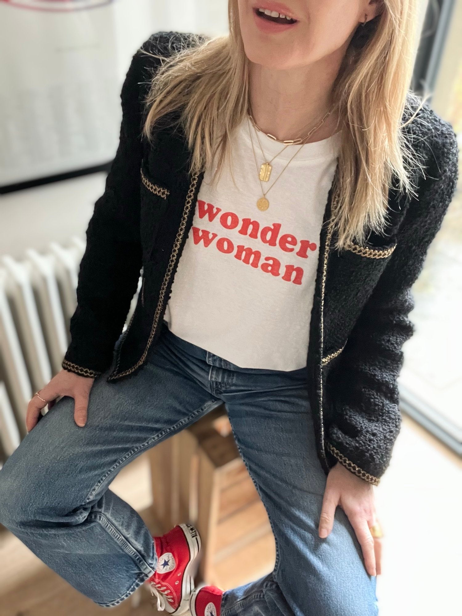 Wonder Woman t-shirt | fwp by rae | change a girls life campaign