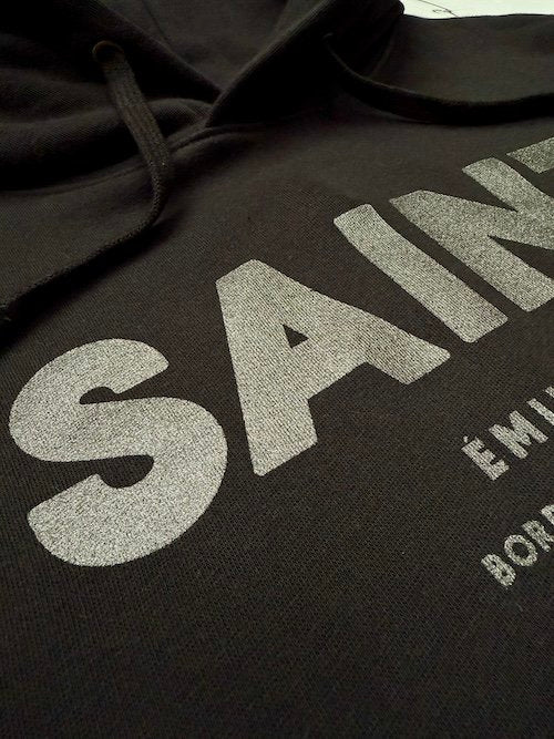 Saint oversized hoodie black | fwp by rae