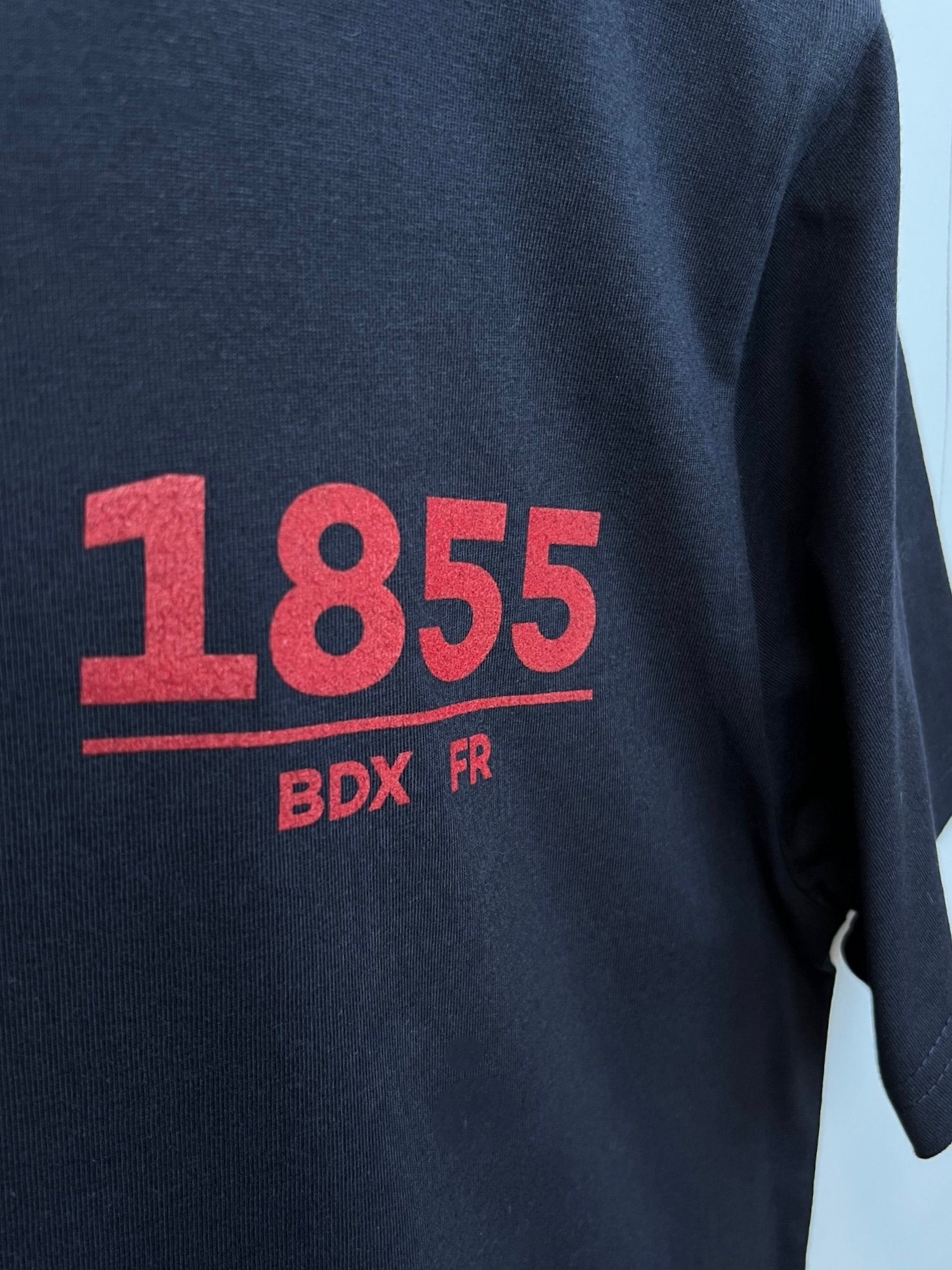 1855 mens t-shirt navy | fwp by rae