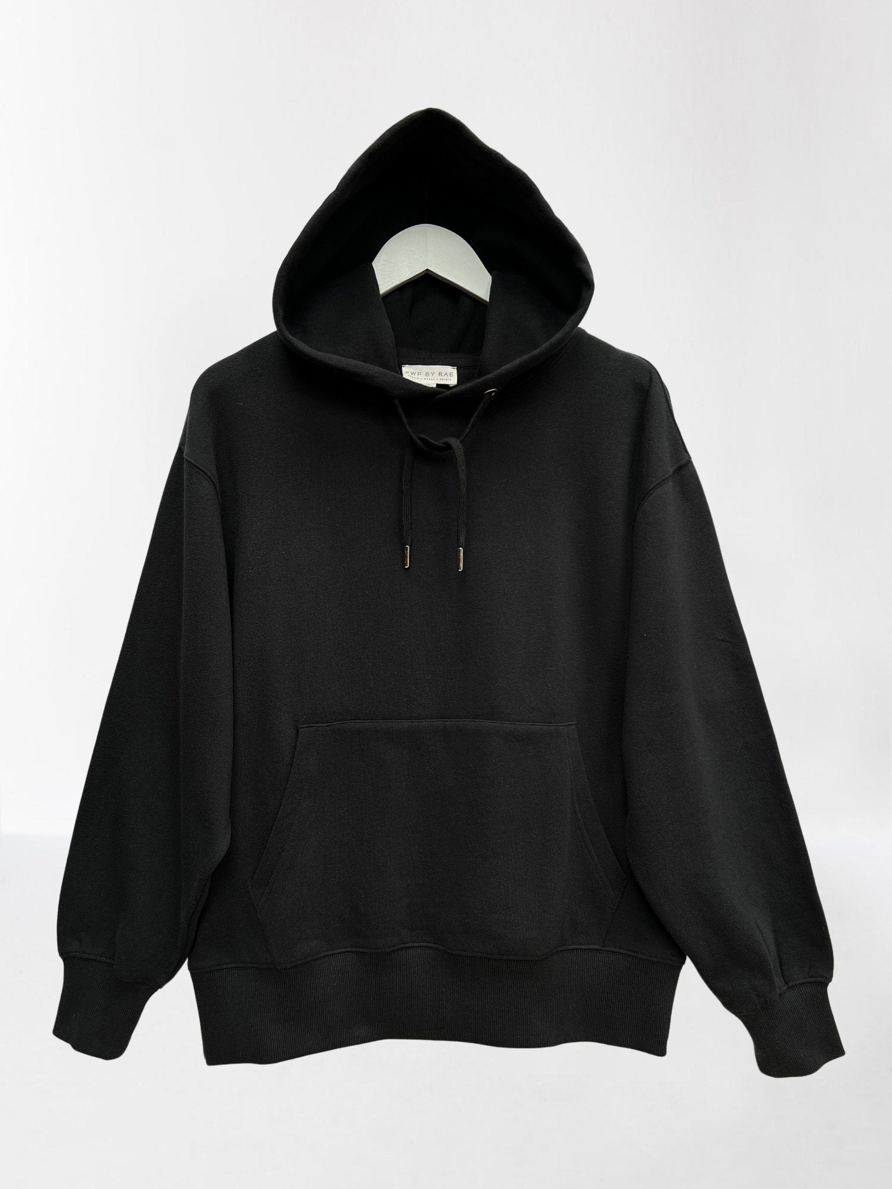 Riley Oversized hoodie black | fwp by rae