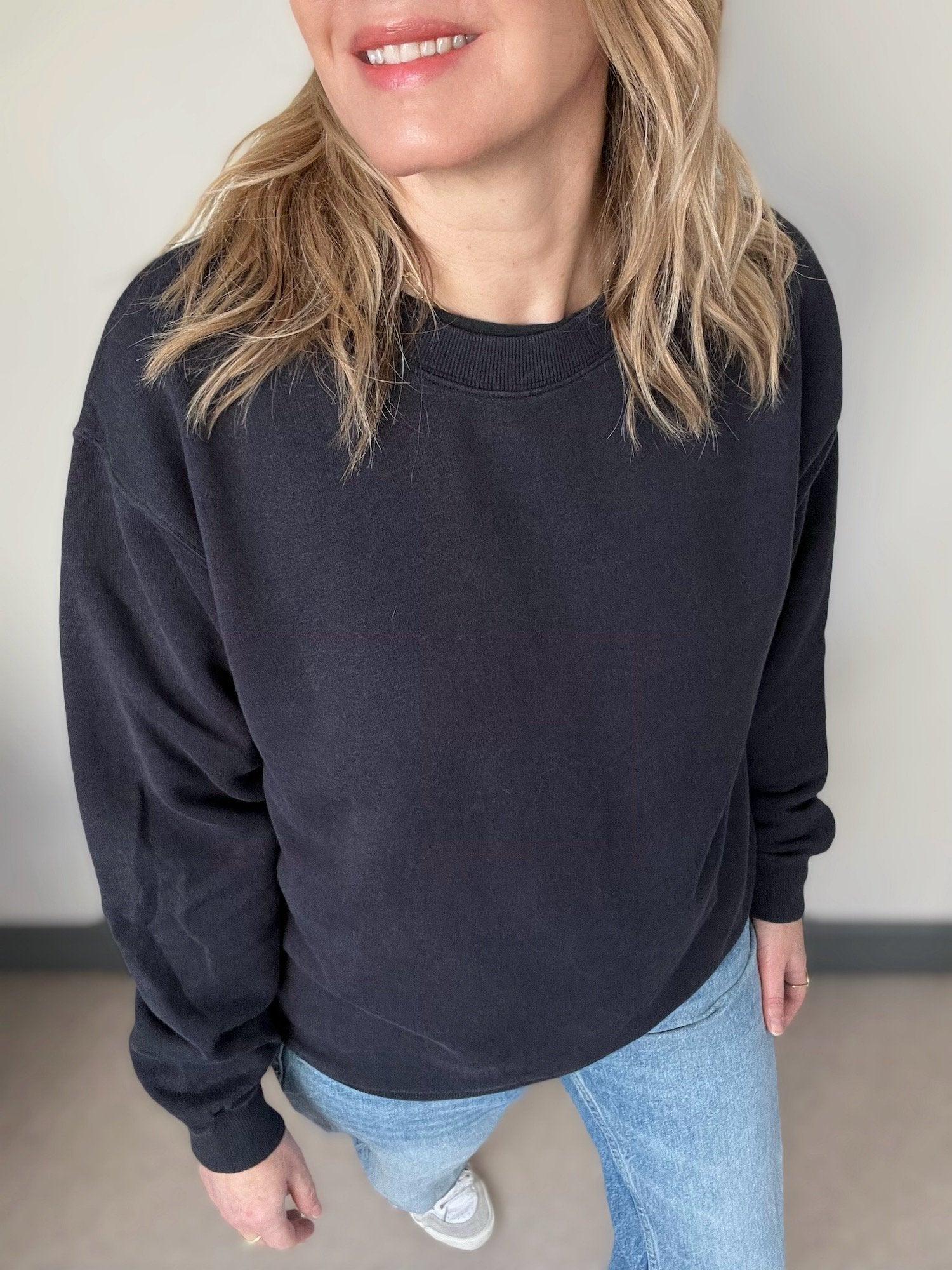 Best mate sweatshirt graphite navy | fwp by rae