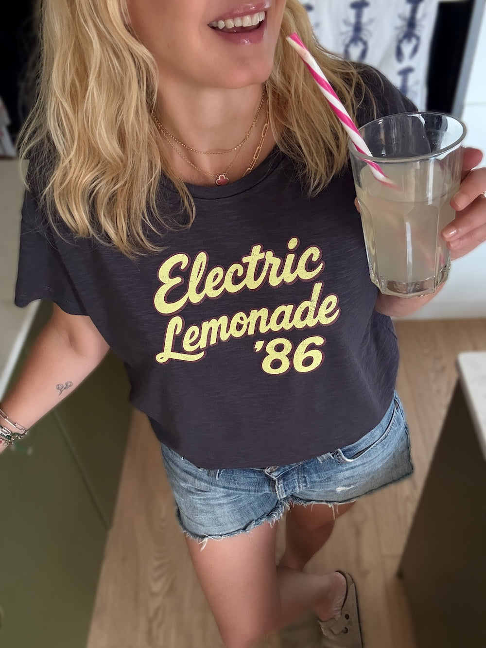 Electric Lemonade Slogan T-shirt