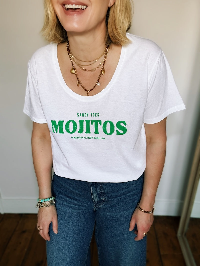 Mojitos Tee White