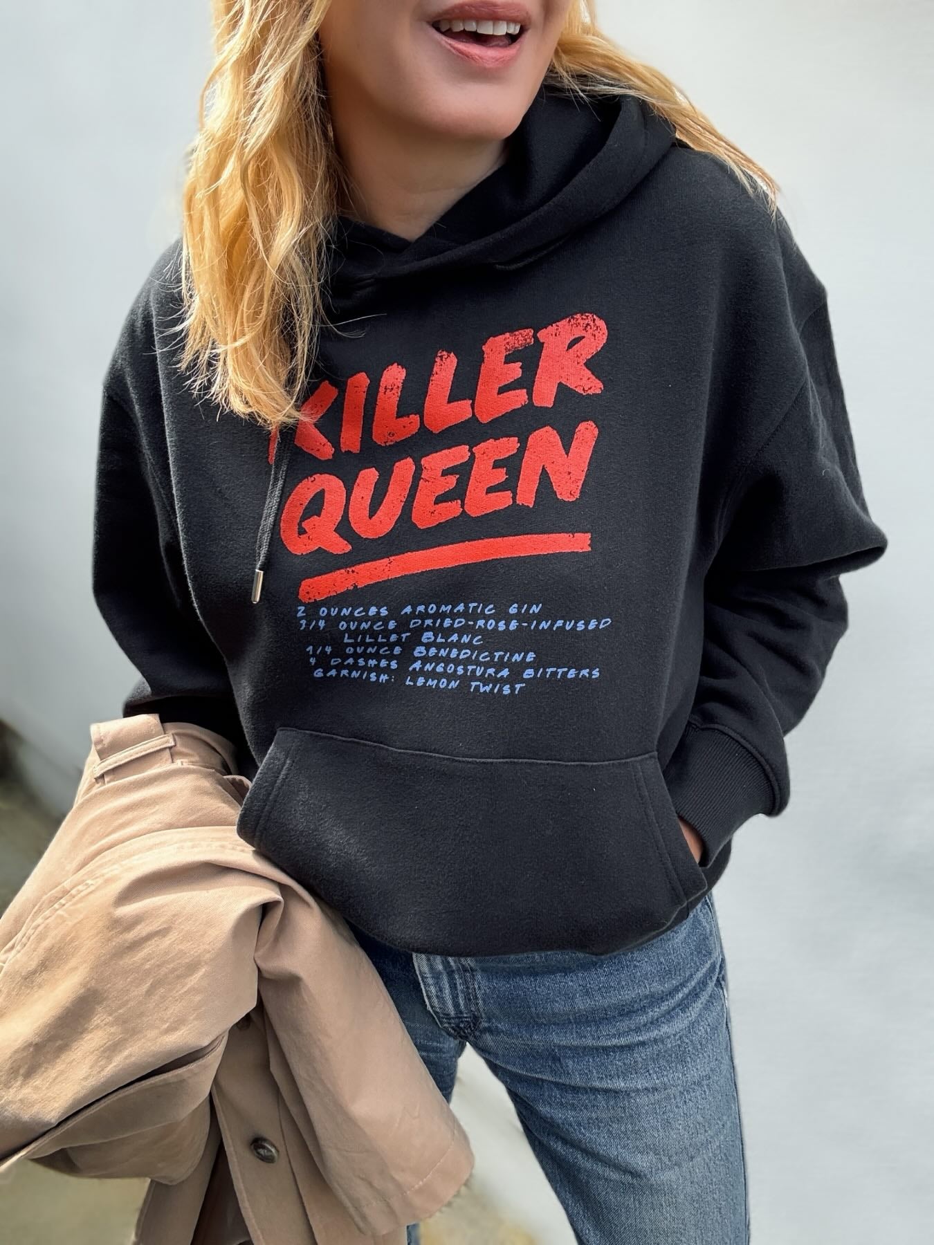 Killer Queen graphic hoodie