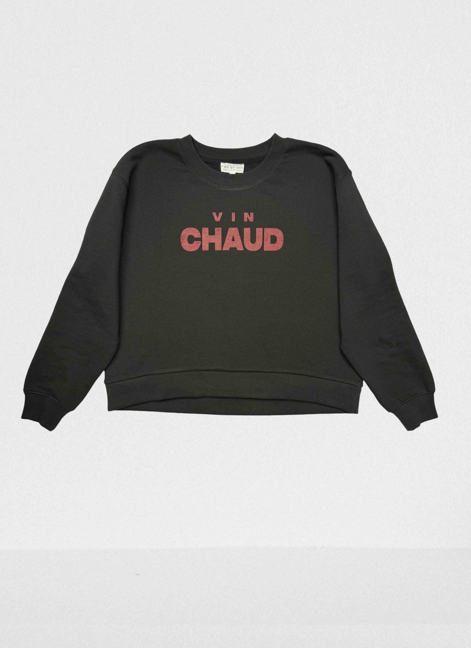 Vin Chaud sweatshirt woodland grey | fwp by rae