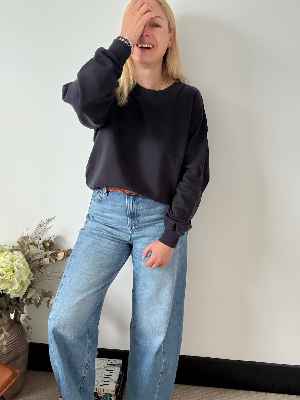 Best Mate Sweatshirt Graphite Navy