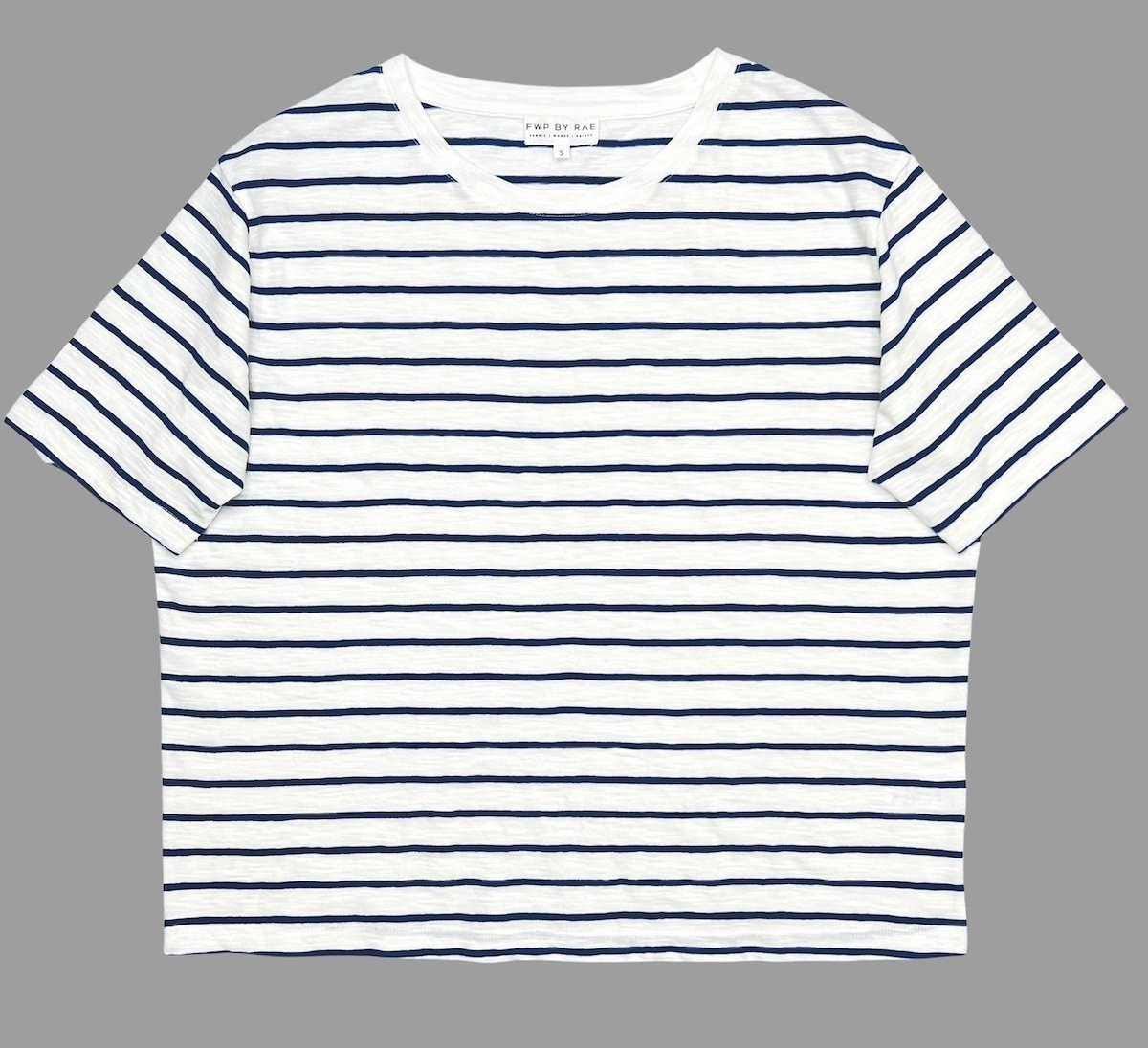 Stripe Oversized t-shirt | fwp by rae